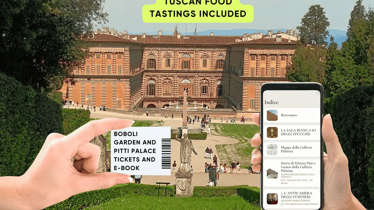 Boboli Gardens amphitheatre on a Pitti Palace and Boboli combo ticket visit in Florence, Italy