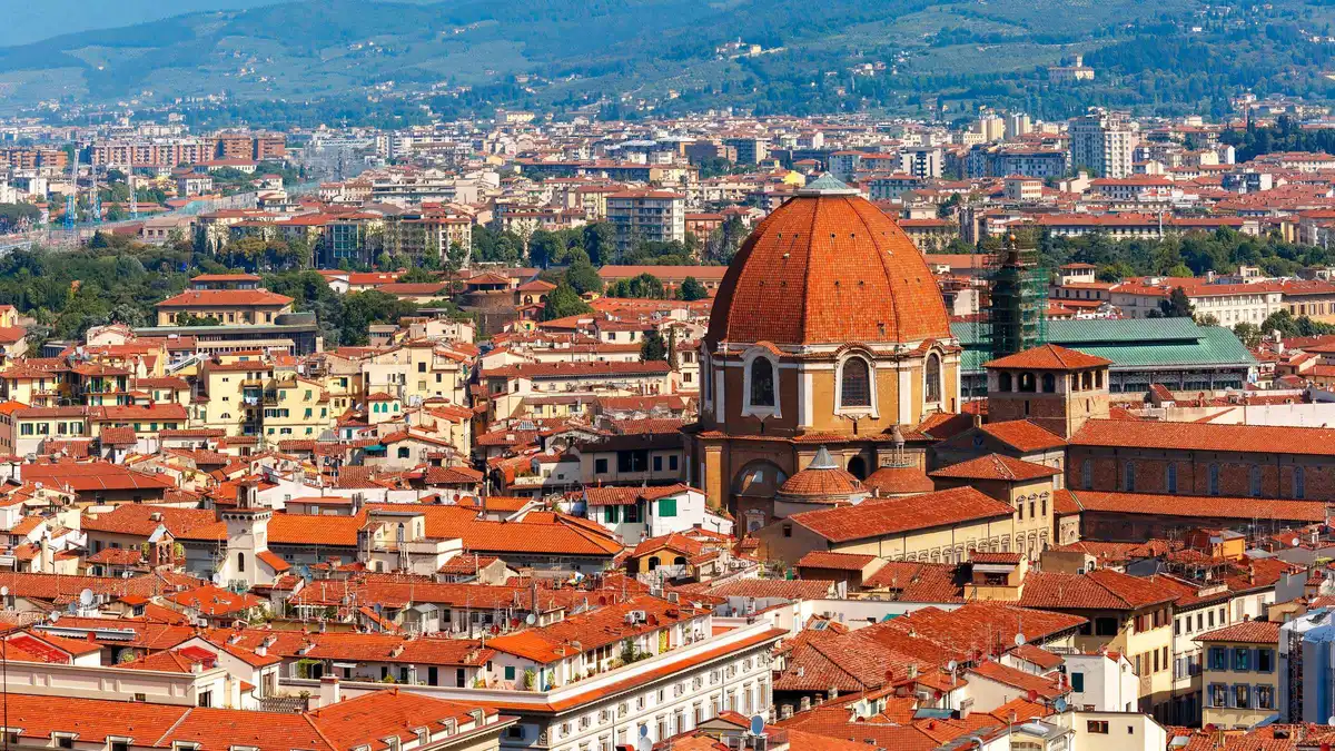 Michelangelo's New Sacristy on a reserved-entry Medici Chapels visit in Florence, Italy